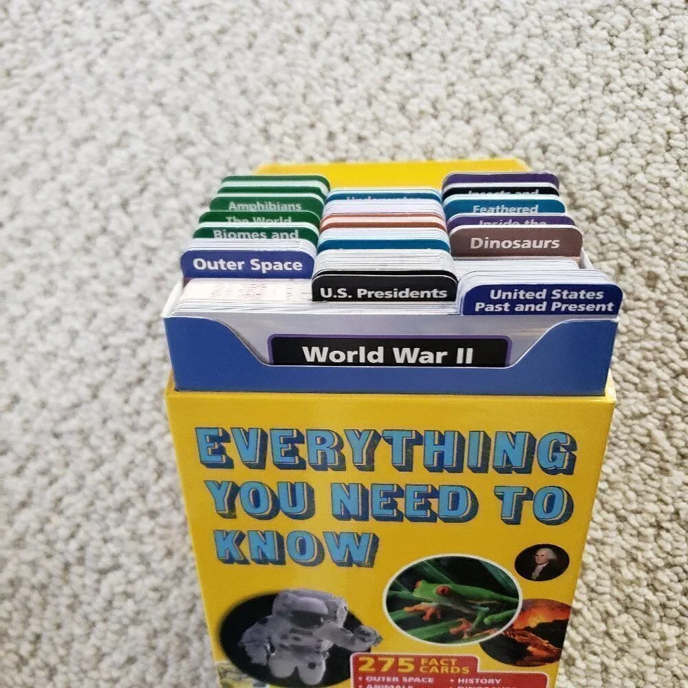 Smithsonian Everything You Need to Know: Grades 2-3 flash cards